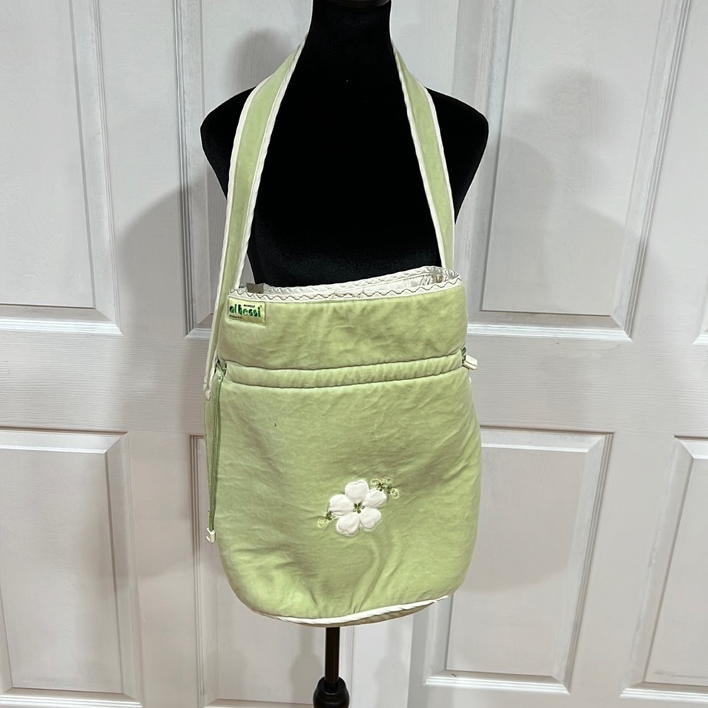 Velvet baby bag(used)☺️